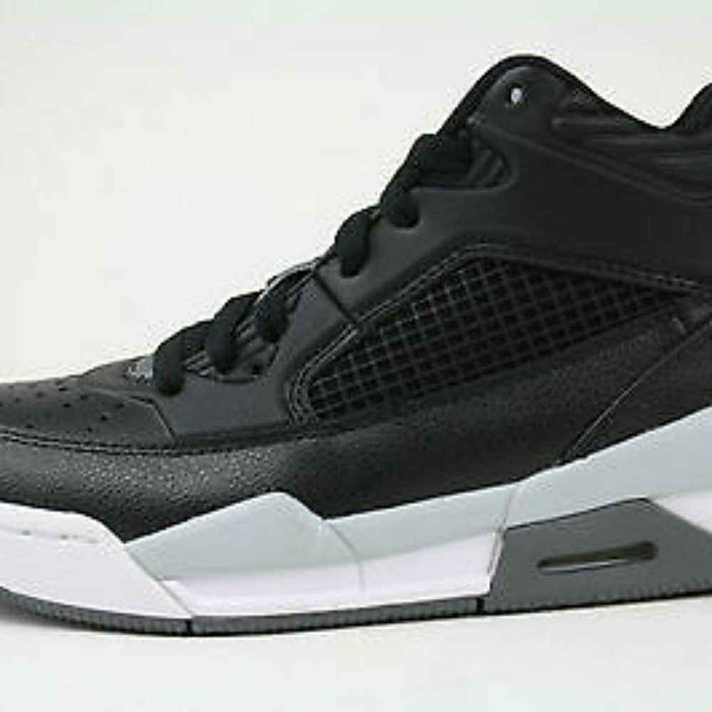 654975-003 Nike Air Jordan Flight 6.5Y Blk/W
